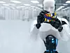 Humanoider Roboter mit Greiftechnik von Faulhaber