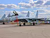 Suchoi Su-35, NATO-Codename Flanker-E, ist die Bezeichnung für stark aufgerüstete Versionen der Su-27 Flanker.