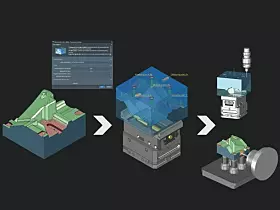 Bei Tebis steht auf der EMO die SmartOps-Technologie im Mittelpunkt, mit der sich CAD/CAM-Prozesse umfänglich automatisieren lassen. Mit der Technologie wird der CAD/CAM-Anwender – vom Einlesen der CAD-Daten bis zur NC-Ausgabe – gezielt durch den gesamten CAD/CAM-Prozess geführt. Bei jedem Prozessschritt kann er die vorgegebenen Standardeinstellungen übernehmen oder diese interaktiv anpassen.