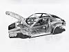 Porsche 911: Karosserie-Rohbau im Multimaterial-Mix
