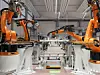 Kuka-Roboter bei der Arbeit
