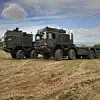 Militär-LKW mit Wechselladesystem