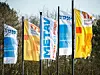Flaggen der Metav, Messe Düsseldorf und des VDW