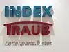 Index_Traub_Schriftzug