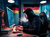 Platz 8: Deutschland. Aus dem eigenen Land befürchten lediglich 2 Prozent der befragten Führungskräfte eine Cyberattacke hinsichtlich Industriespionage und Datenklau.