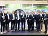 Treffen des Top-Managements von Ebm-Papst und Siemens Digital Industry im Rahmen der Hannover Messe 2024.