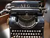 Schreibmaschine von AEG