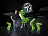 Roboter und Mitarbeiter von Fanuc