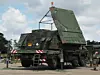 Die Flugabwehr ist nur so gut wie ihr Radar - hier das AN/MPQ-53 Multifunktions-Radargerät für das Patriot System der Bundeswehr.