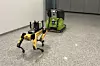 'Spot', der hundeähnliche Schreit-Roboter von Boston Dynamics und der Reinigungsroboter 'Adlatus' könnten künftig bei Phoenix Contact zusammenarbeiten. Erste Tests verliefen positiv.