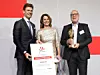 Im Bild (von links): Dr. Martin Eisenhut CEO Dach bei Kearney, Moderatorin Katrin Müller-Hohenstein und Eckard Eberle, CEO Process Automation bei Siemens.