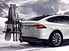 Tesla Model X im Schnee