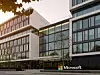 Außenansicht Microsoft Standort in Schwabing