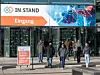 Eingangsbereich der In.Stand 2023 in Stuttgart