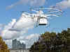 Volocopter Drohne in der Luft