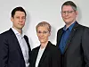 Die neue Güntner-Geschäftsführung (v.l:): Marco Baumann, Andrea Holzbaur und Michael Freiherr