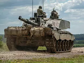 Der Challenger II der britischen Armee gilt als einer der am besten gepanzerten Kampfpanzer weltweit.