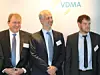 Stefan Zecha, Gerhard Knienieder und Marco Schülken vom VDMA Präzisionswerkzeuge