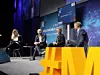 Eine der Podiumsdiskussion drehte sich um das Thema