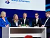 In einer Podiumsdiskussion auf dem Maschinenbau-Gipfel kamen gemeinsamen mit Moderator Thomas Schiemann, Geschäftsführer VDMA Sicherheitssysteme, eine Reihe von Perspektiven und Handlungsempfehlungen zusammen.