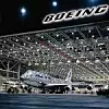 Boeing Fabrik Everett mit 747 400 Jumbo Jet