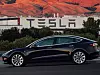 Tesla Model 3 vor Werk fremont