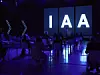 IAA Schriftzug in blau