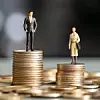 gender pay gap inequality concept AI generated