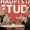 Björn Höper (re.) im Gespräch mit Stefan Weinzierl