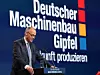 Bundeskanzler Friedrich Merz bei seiner Rede auf dem Deutschen Maschinenbaugipfel in Berlin - veranstaltet von