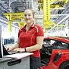 Mitarbeiterin bei Porsche