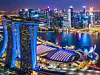 Singapur, ein Insel- und Stadtstaat südlich vor Malaysia
