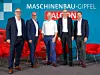 Diskutierten über digitalisierte Prozesse und Lean-Management (von links): PRODUKTION-Chefredakteur Claus Wilk, Felix Prumbohm, Referent für Produktion, Lean Management, Entwicklung und Konstruktion beim VDMA, Dr. Jan-Marc Lischka, Geschäftsführer von 5thIndustry, Gerhard Borho, Vorstand Information Technology and Digitalisation bei Festo und Jonas van Thiel, Partner bei ROI-EFESO.