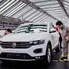 Weißer VW in einer chinesischen Produktionsstraße
