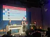 Diskutierten über die globalen Märkte für den Maschinenbau (von links): Bernhard Baumgärtner (ProMinent), Thomas Moka (Ringfeder Power Transmission), Jan Schmidt-Krayer (Schmidt+Clemens) und Moderatorin Ursula Weidenfeld.