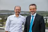 Michael Finkler, Vorstandsvorsitzender der Alpha Business Solutions und Dr. Friedrich Neumeyer, CEO