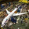 Die Fertigung der 787 Dreamliner bei Boeing in Everett - hier soll es zu Unregelmäßigkeiten bei den Kontrollen gekommen sein.