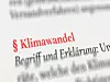 Klima Gesetz
