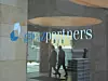Logo von Goetzpartners auf einem Fenster