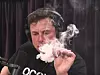 Elon Musk raucht Marihuana