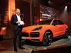 Oliver Blume, Vorstandsvorsitzender der Porsche AG, bei der Premiere des Cayenne Turbo Coupé.