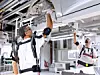 Exoskelett unterstützt bei Überkopfarbeit