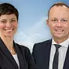 Silke Maurer und Marcel Bartling
