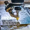 CNC water jet cutting machine