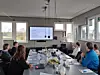 Workshop mit Teilnehmern und Referent Merlin Korth vom Karlsruher Institut für Technologie (KIT)