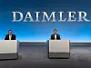 Manfred Bischoff, Vorsitzender des Aufsichtsrates (links) und Ola Källenius, Vorsitzender des Vorstands, bei der diesmal virtuellen Hauptversammlung von Daimler.