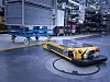 Smart Transport Roboter im BMW Group Werk Regensburg