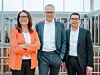 Die Zeppelin-Konzerngeschäftsführung (v.l.n.r.): Alexandra Mebus, Matthias Benz und Christian Dummler