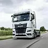 Ein MAN-Lkw auf der Straße
