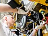 Montage im Mercedes-Werk Moskau